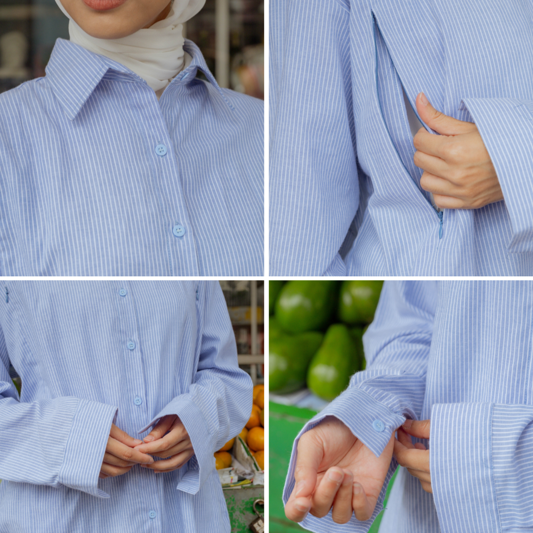 Nursingwear - Solene Shirt - Baju Menyusui