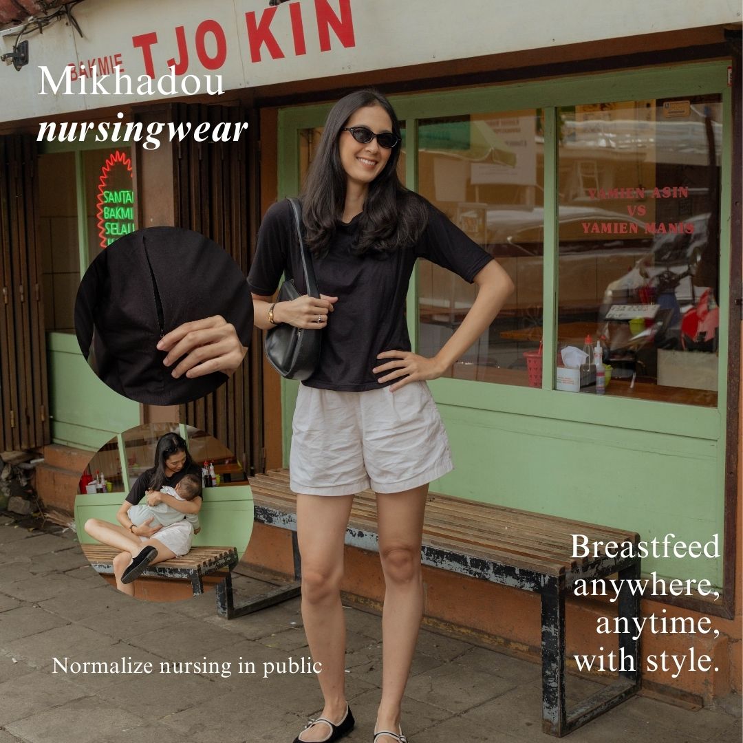 Nursingwear - Illona Shirt- Baju Menyusui