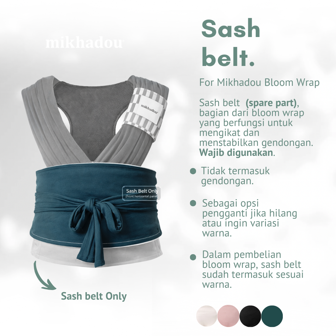 Sash Belt Only Bloom Wrap - Mikhadou