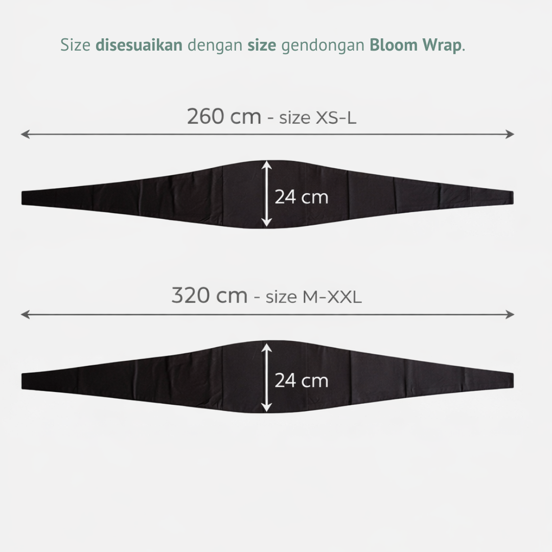 Sash Belt Only Bloom Wrap - Mikhadou