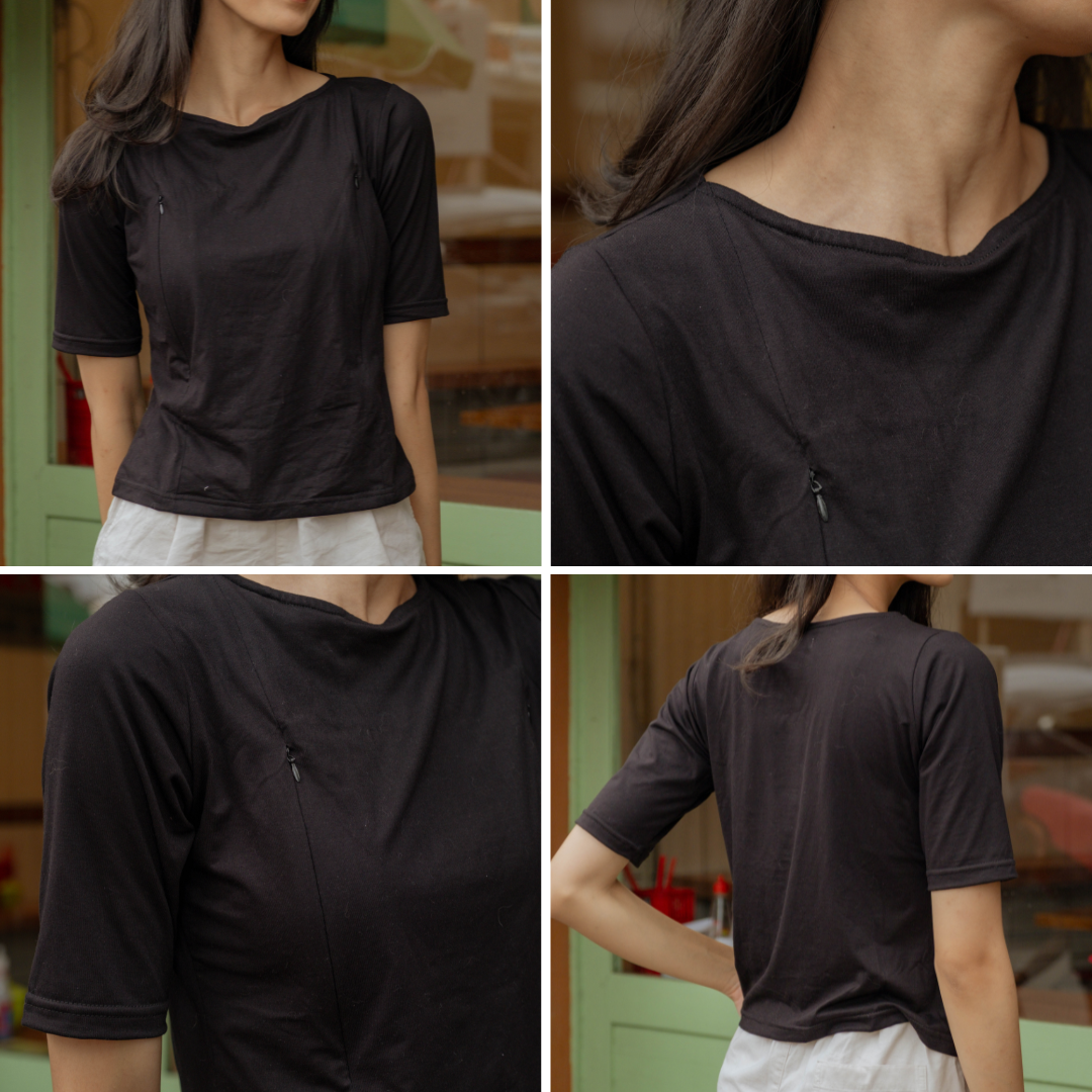 Nursingwear - Illona Shirt- Baju Menyusui