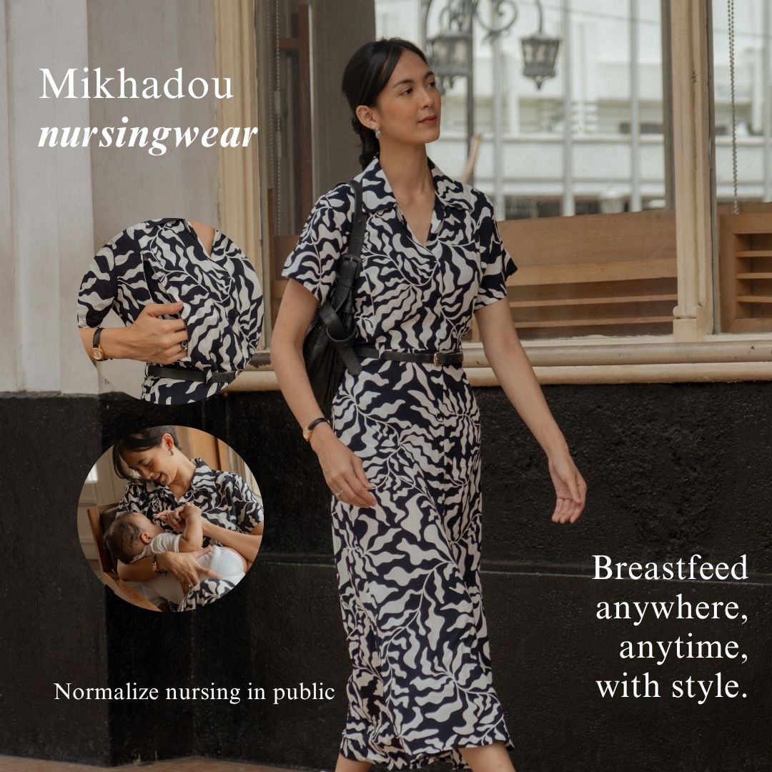 Nursingwear - Fleur Dress - Baju Menyusui