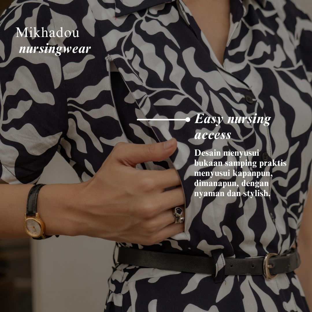 Nursingwear - Fleur Dress - Baju Menyusui