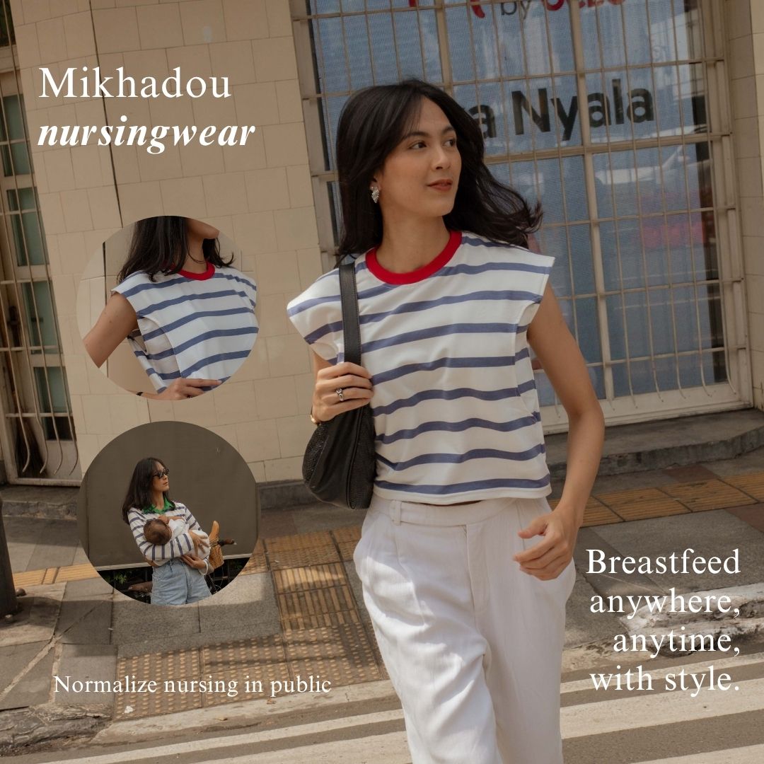 Nursingwear - Esmee Shortslevee - Baju Menyusui