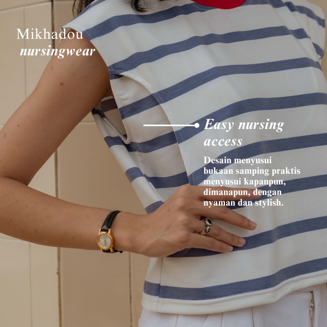 Nursingwear - Esmee Shortslevee - Baju Menyusui