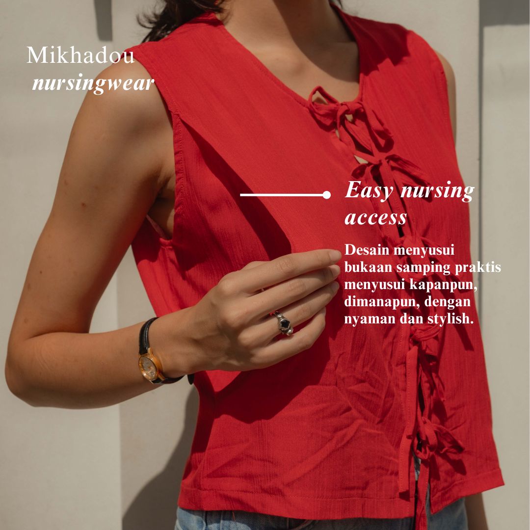 Nursingwear - Colette Vest - Baju Menyusui