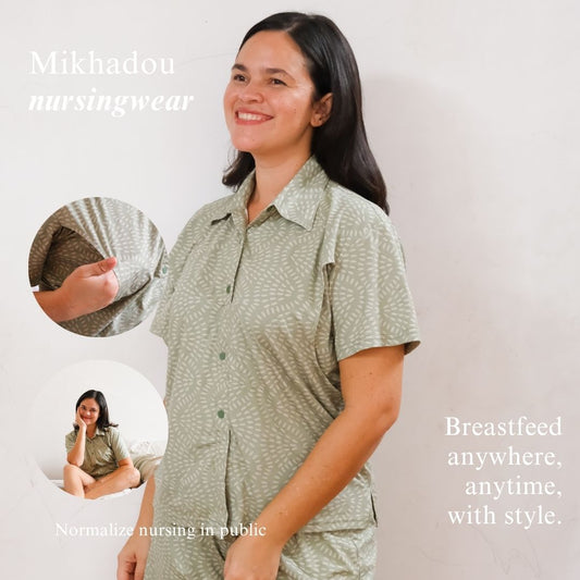 Nursingwear - Nursing Pajamas Boho - Baju Menyusui