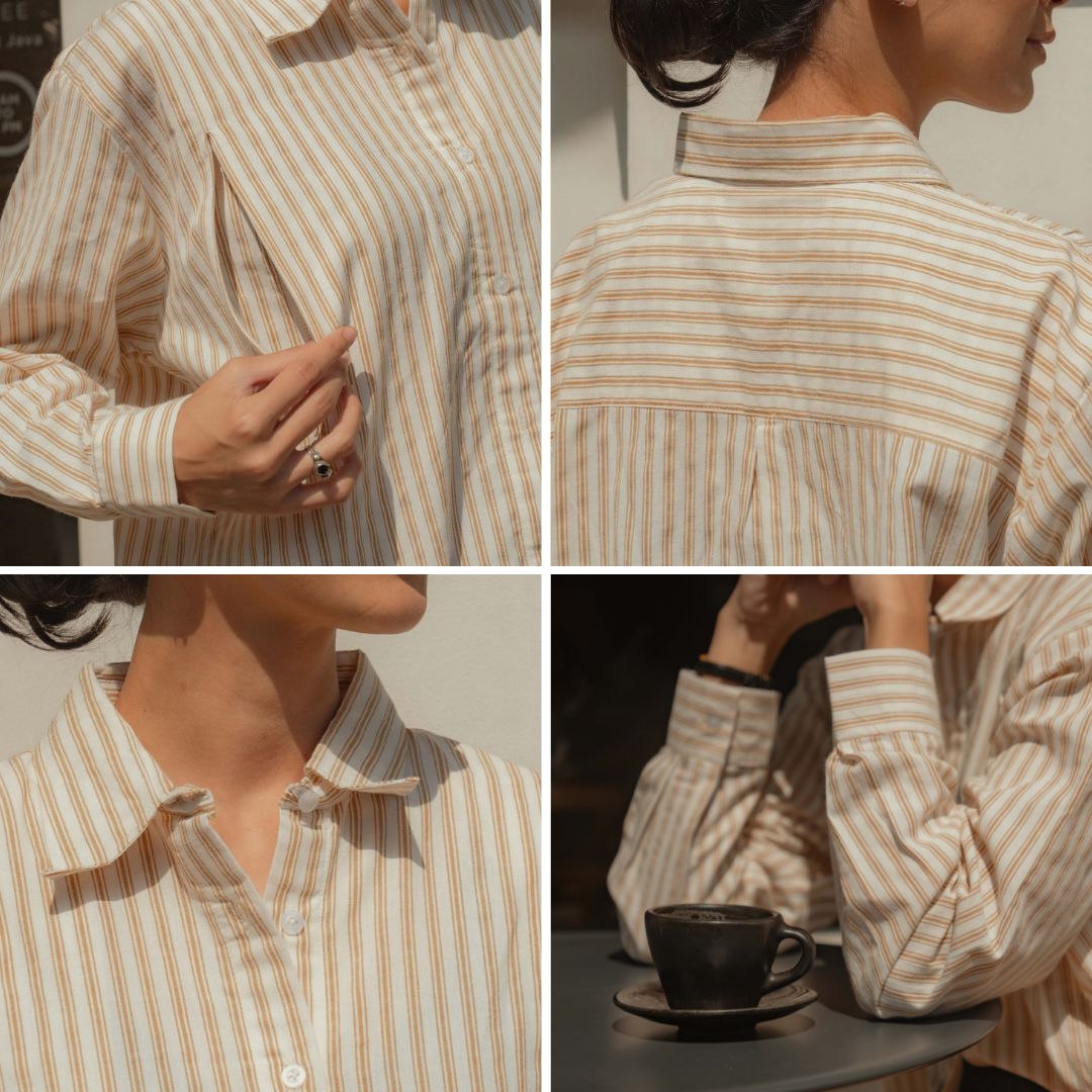 Nursingwear - Miel Shirt Oversize - Baju Menyusui