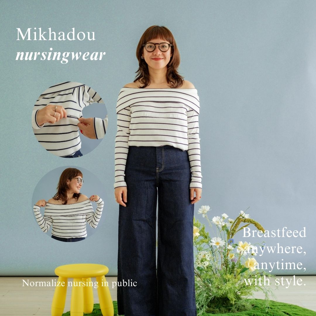 Nursingwear - Aiya Sabrina Top - Baju Menyusui