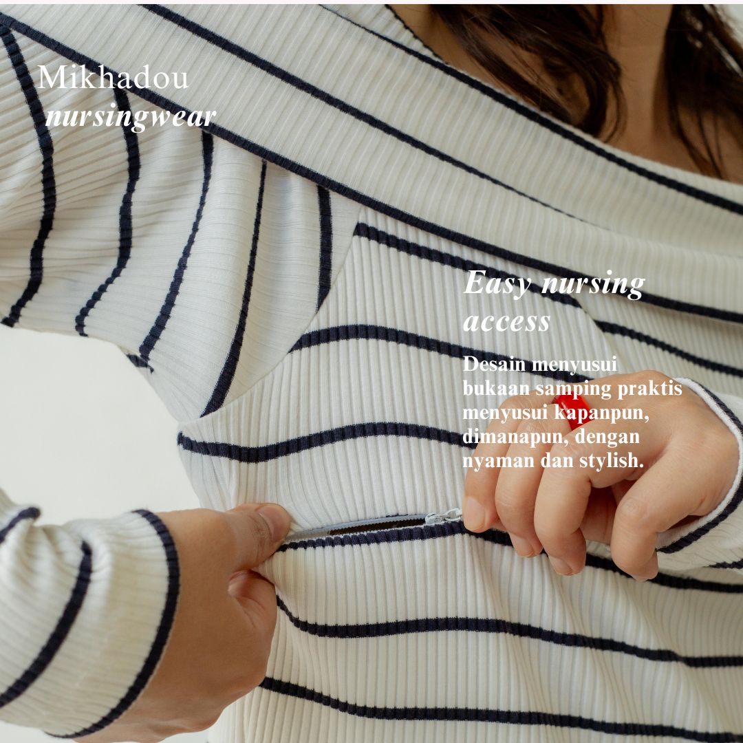 Nursingwear - Aiya Sabrina Top - Baju Menyusui