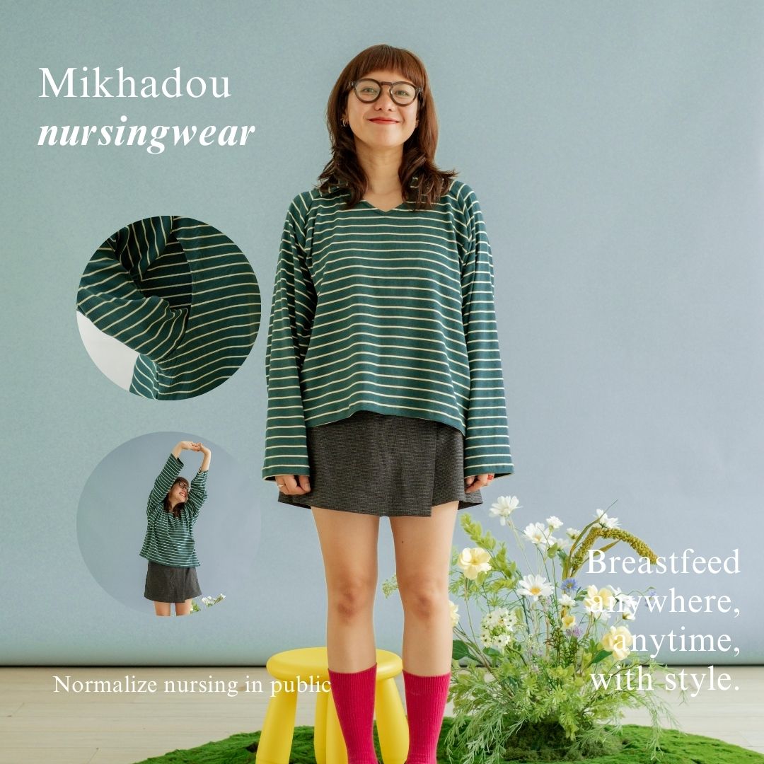 Nursingwear - Akari Longslevee - Baju Menyusui