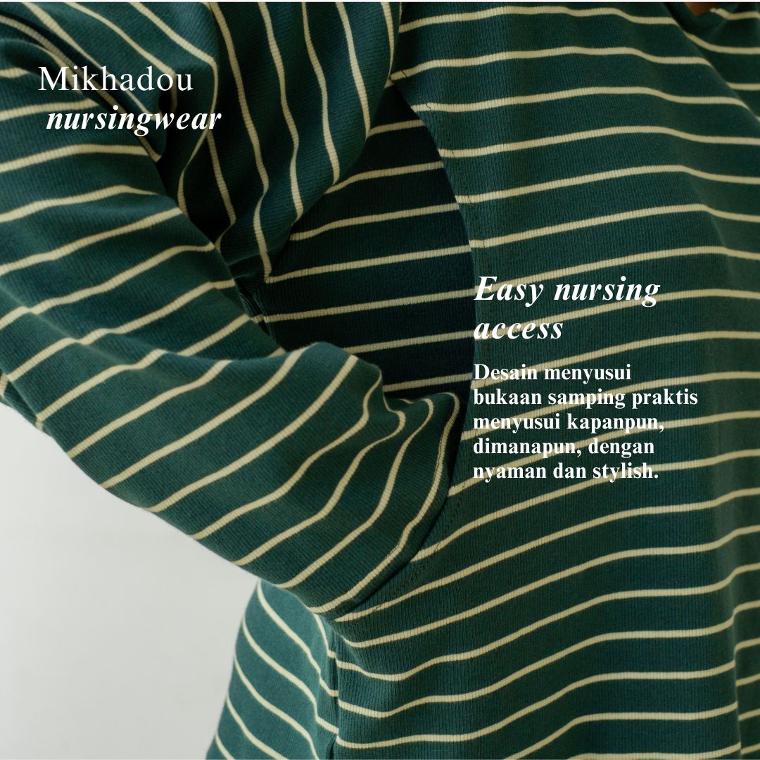 Nursingwear - Akari Longslevee - Baju Menyusui