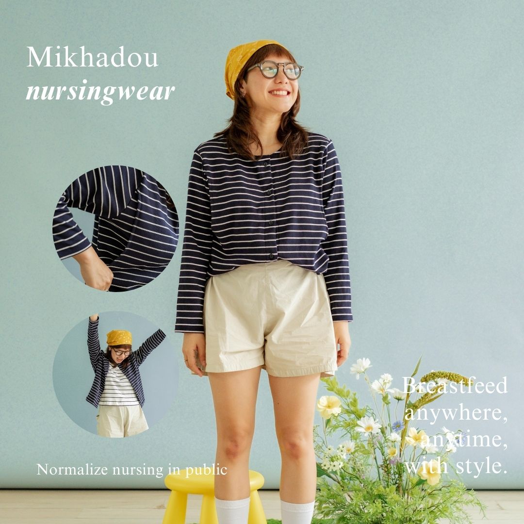 Nursingwear - Ayumi Longslevee - Baju Menyusui