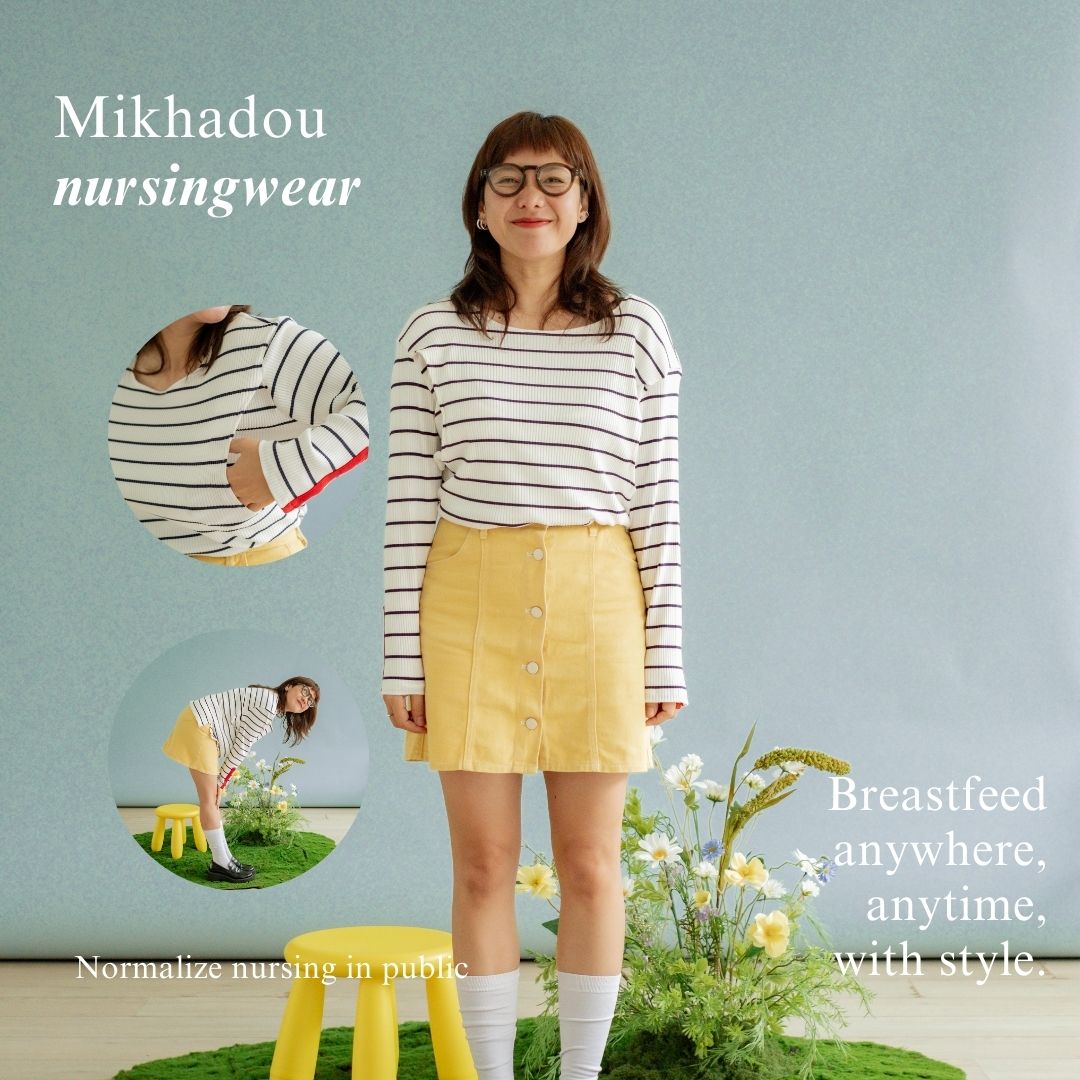 Nursingwear - Izumi Longslevee - Baju Menyusui