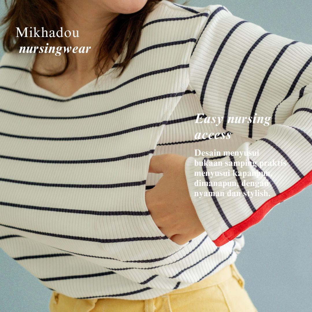 Nursingwear - Izumi Longslevee - Baju Menyusui