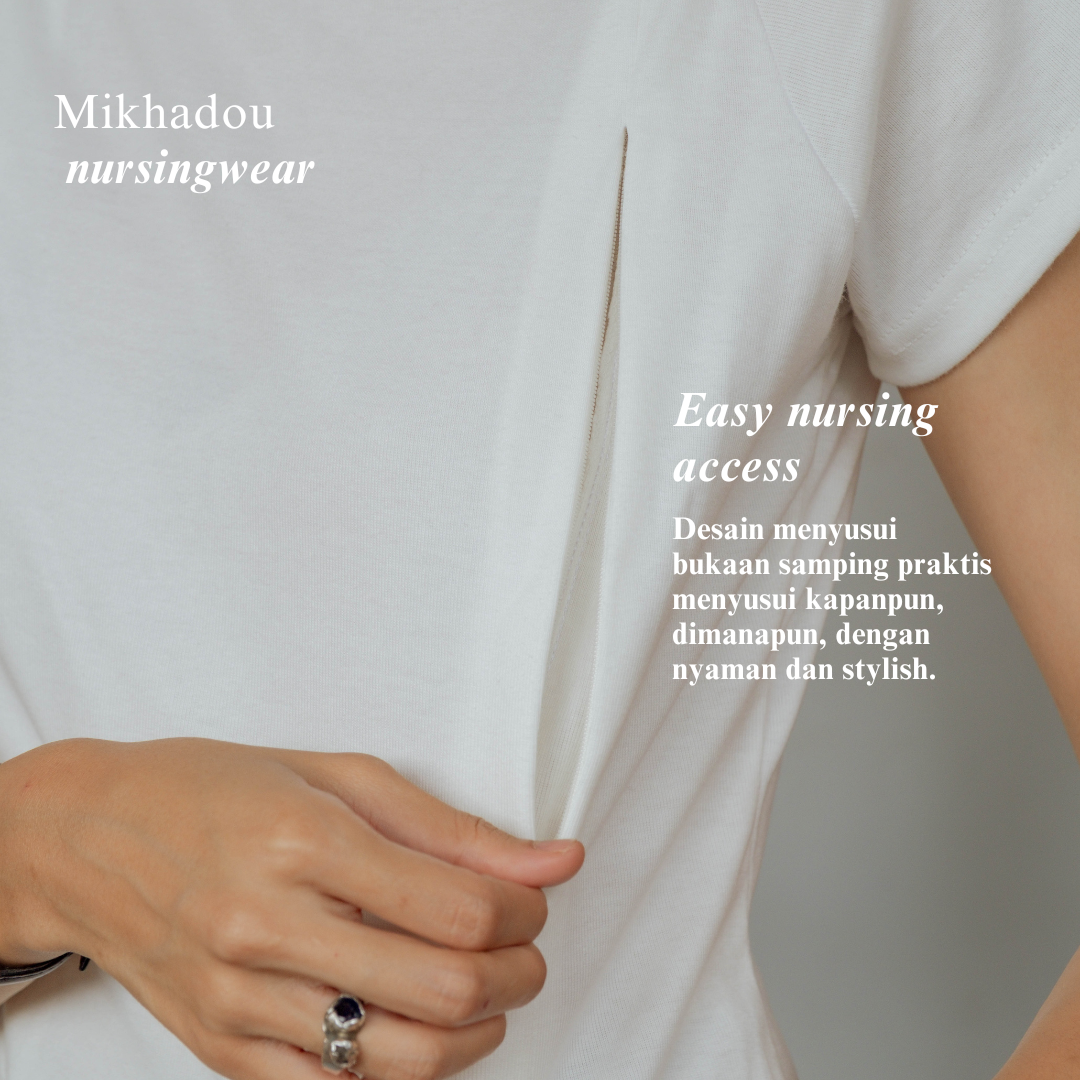 Nursingwear - Lou Croptop - Baju Menyusui