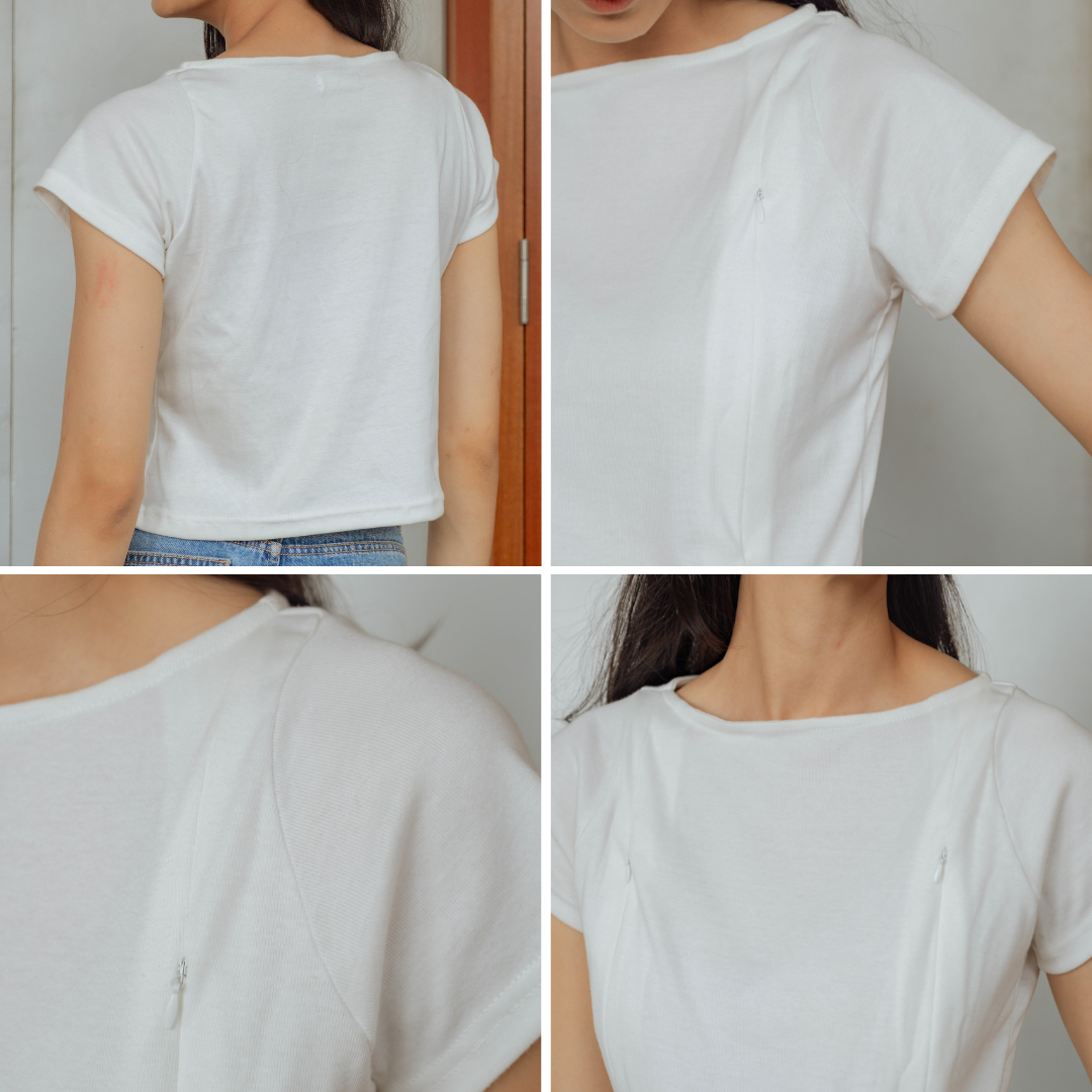 Nursingwear - Lou Croptop - Baju Menyusui