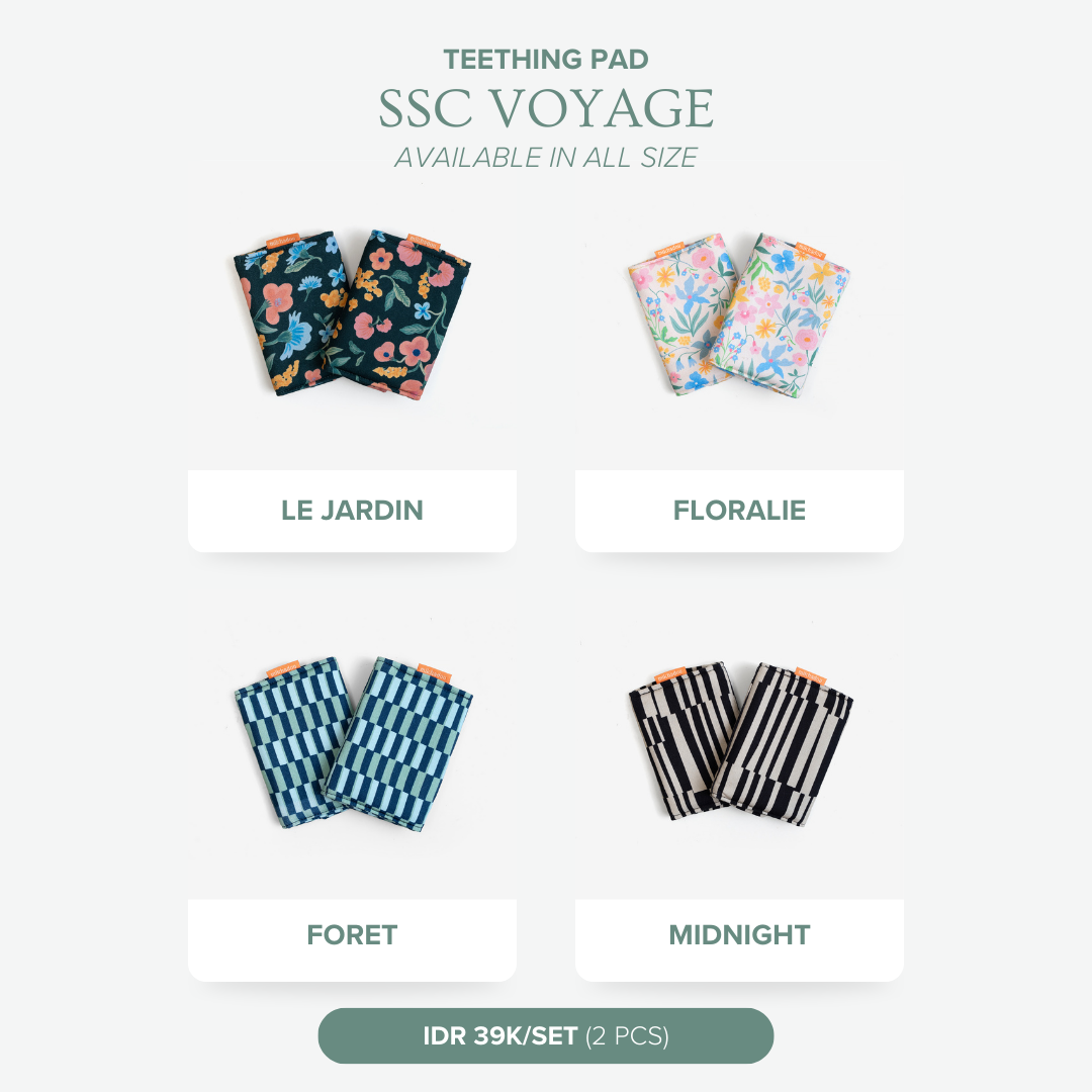 Teething Pad Voyage Pattern Only - Mikhadou