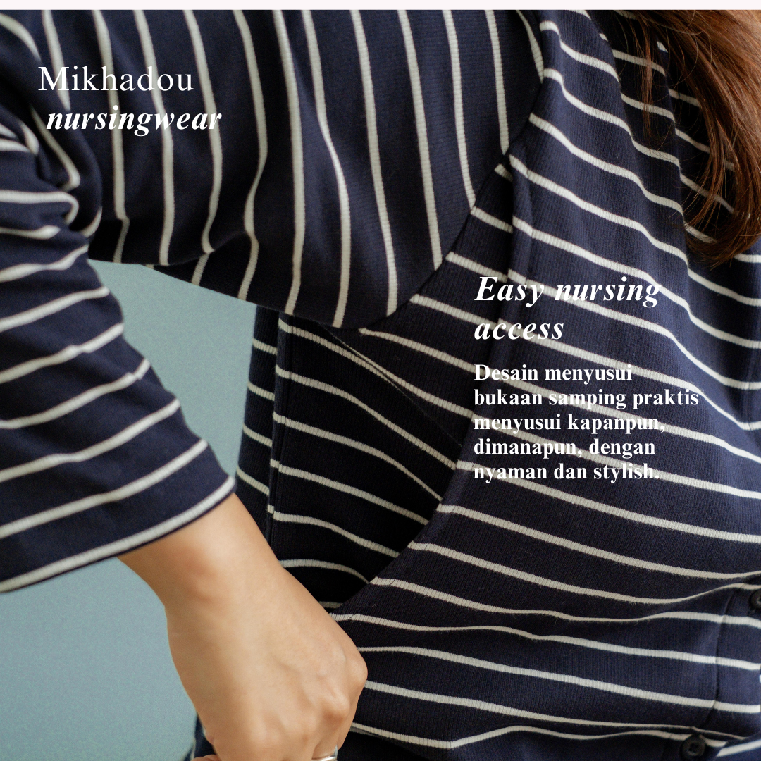 Nursingwear - Ayumi Longslevee - Baju Menyusui