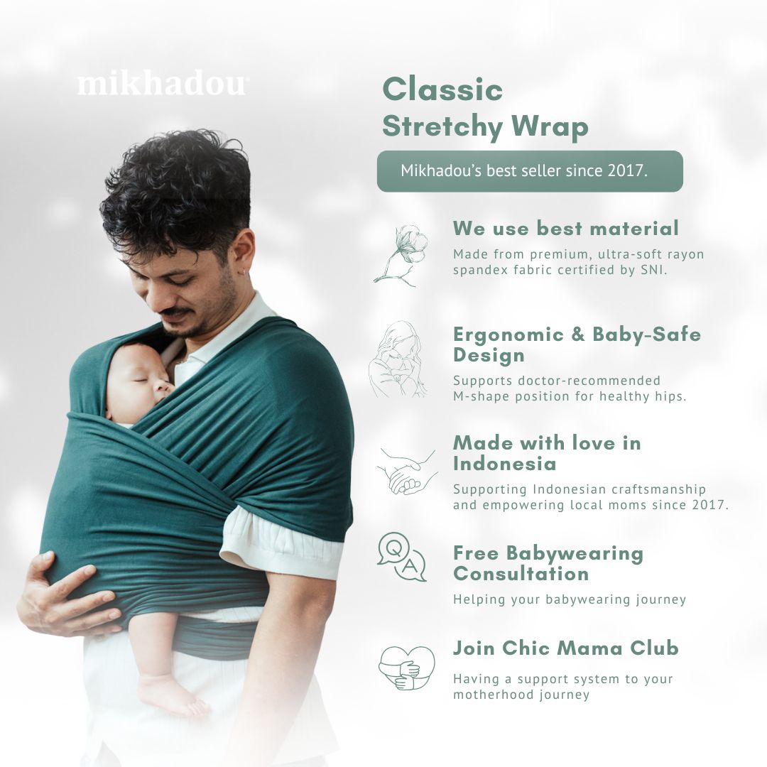 Stretchy Wrap - Forest | Gendongan Bayi