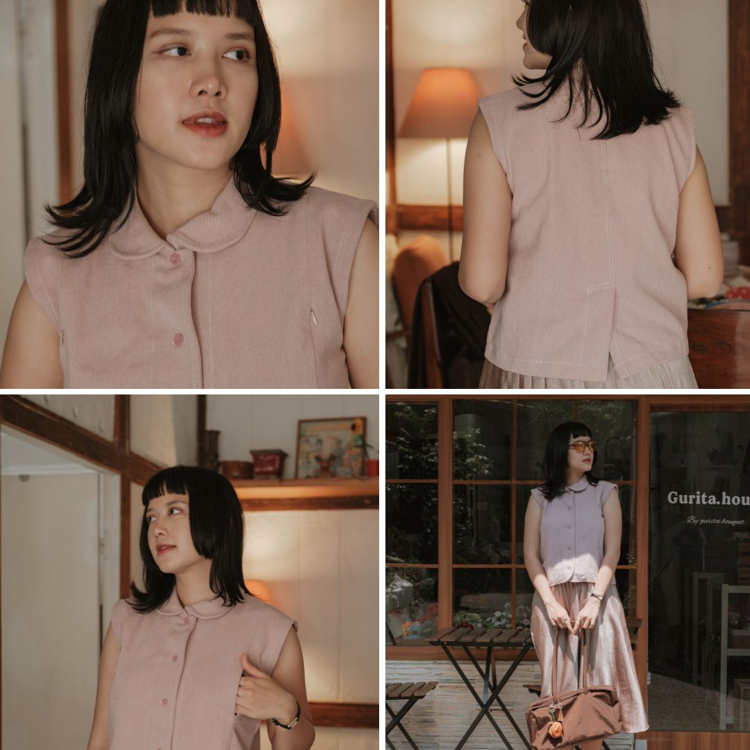 Nursingwear - Denime Vest - Baju Menyusui