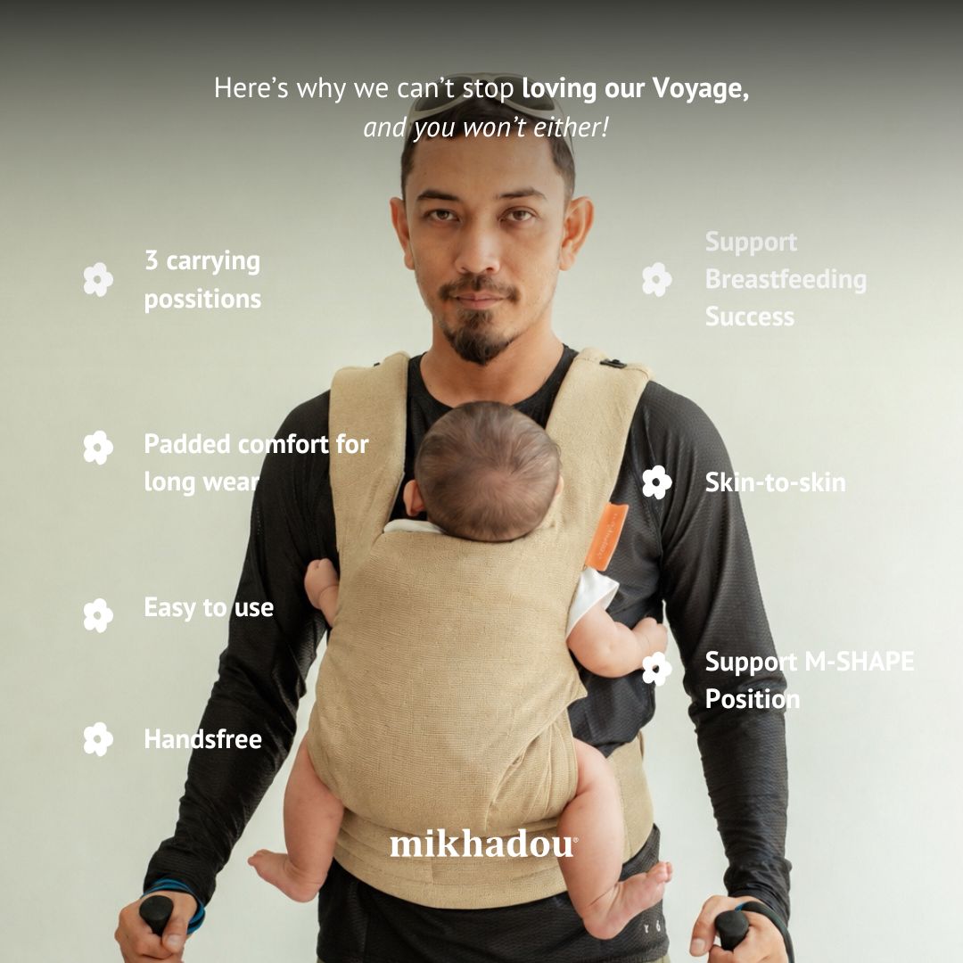 SSC Voyage Mikhadou Khaki New - Gendongan Bayi