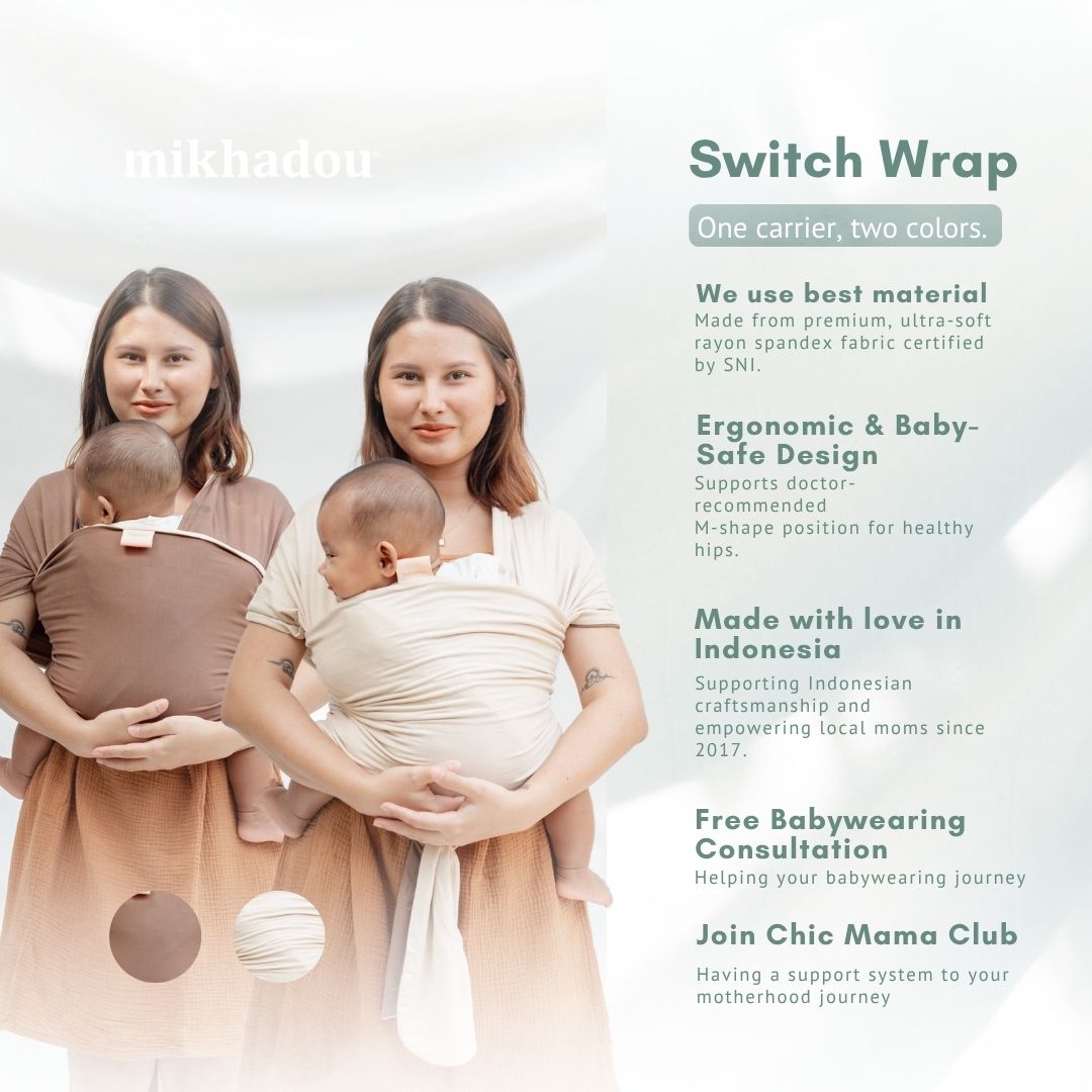 Stretchy Wrap - Switch Autumn | Gendongan Bayi