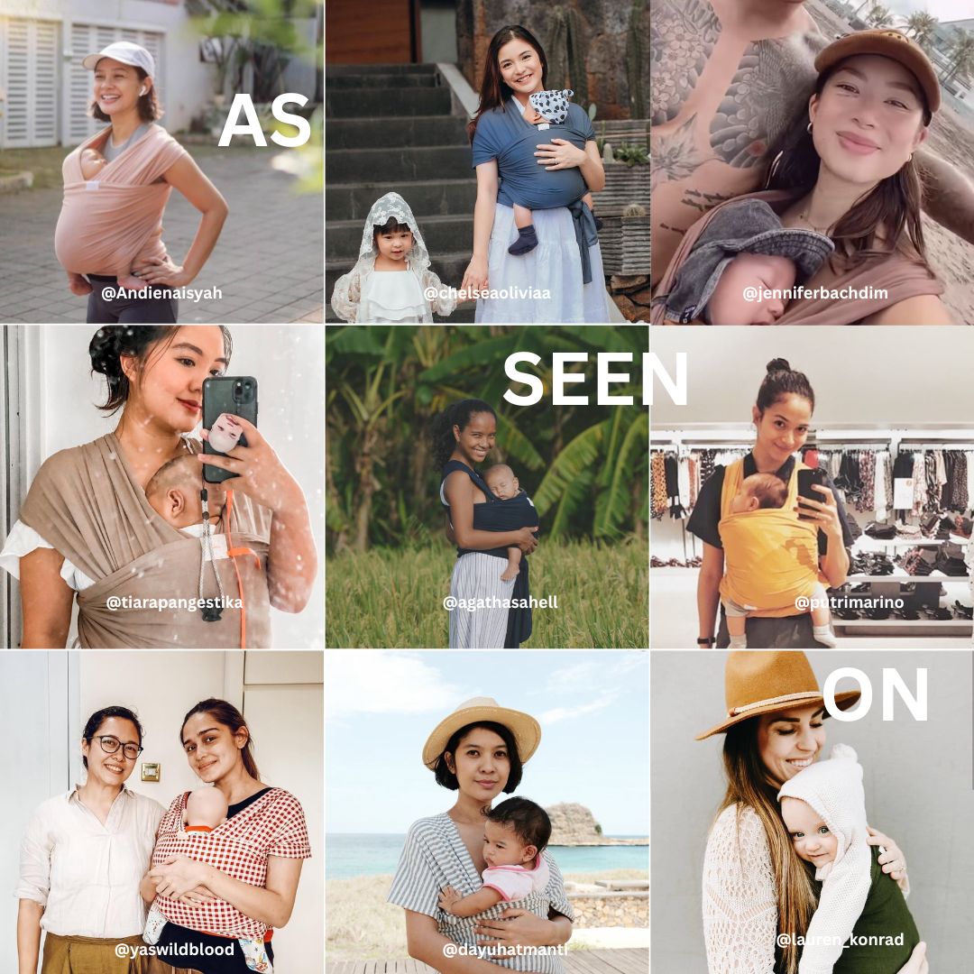 Stretchy Wrap - Rustic Brown | Gendongan Bayi