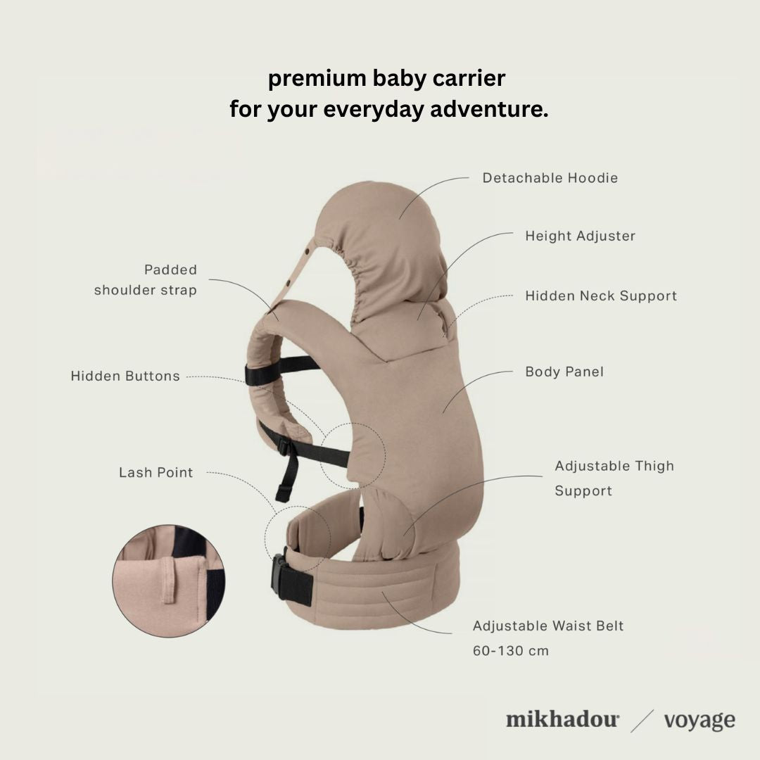 SSC Voyage Mikhadou x Ayang Cempaka Floralie - Gendongan Bayi