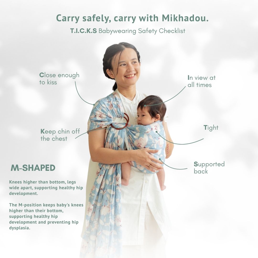 Ring Sling Cotton Oat - Gendongan Bayi