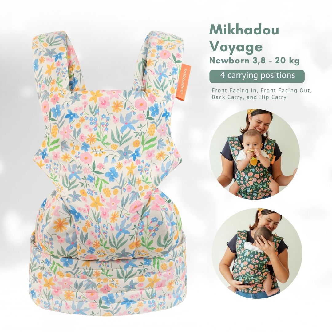 SSC Voyage Mikhadou x Ayang Cempaka Floralie - Gendongan Bayi