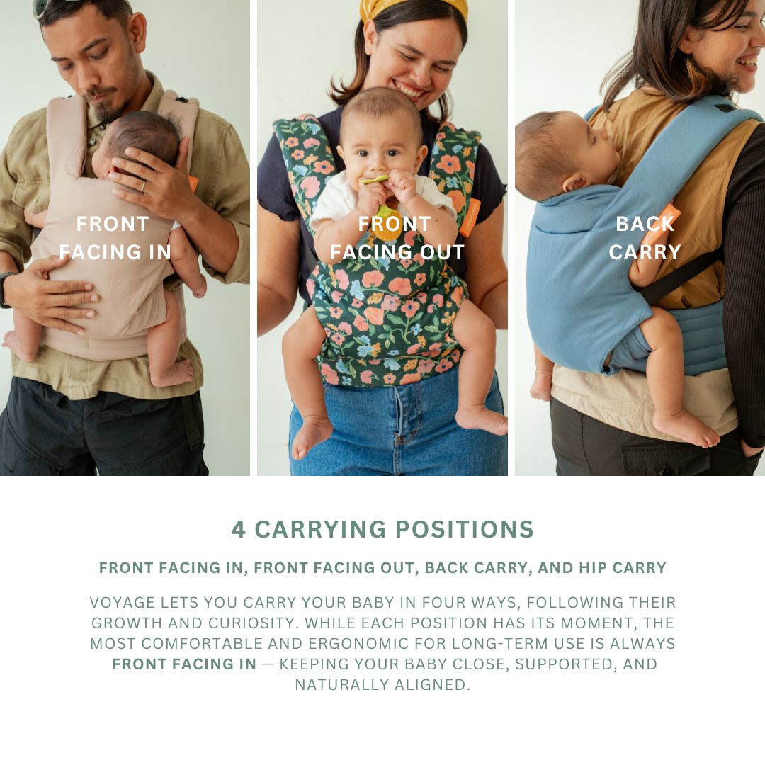 SSC Voyage Mikhadou x Ayang Cempaka Floralie - Gendongan Bayi