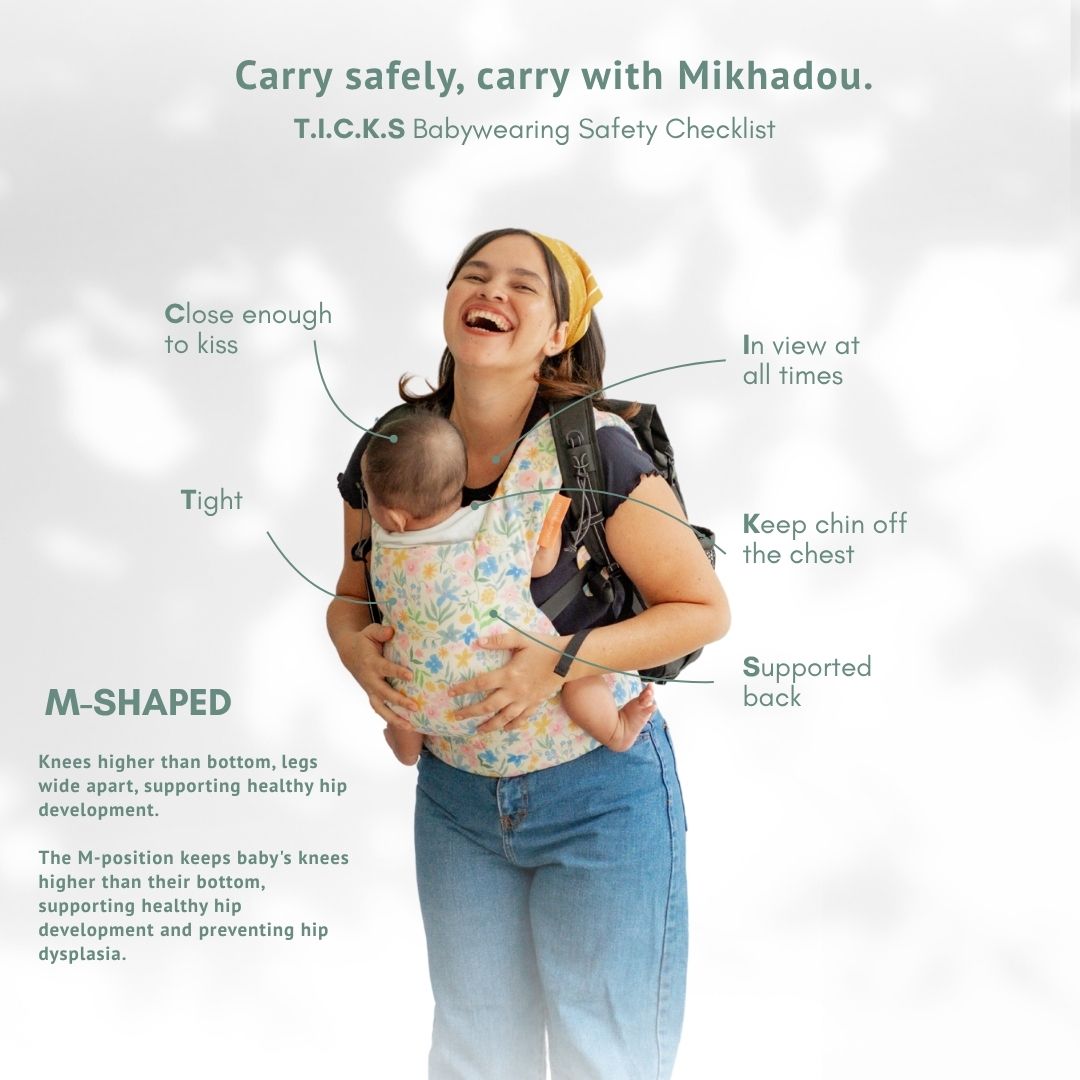 SSC Voyage Mikhadou x Ayang Cempaka Floralie - Gendongan Bayi
