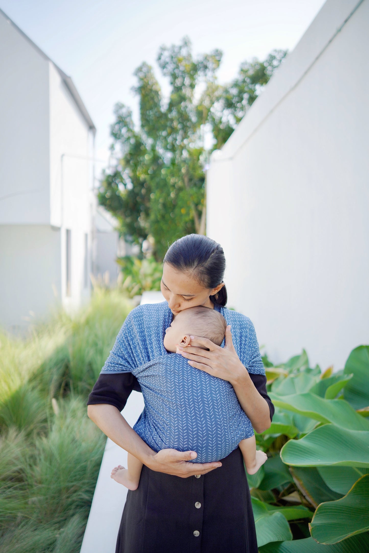 Stretchy Wrap - Herringbone - Gendongan Bayi